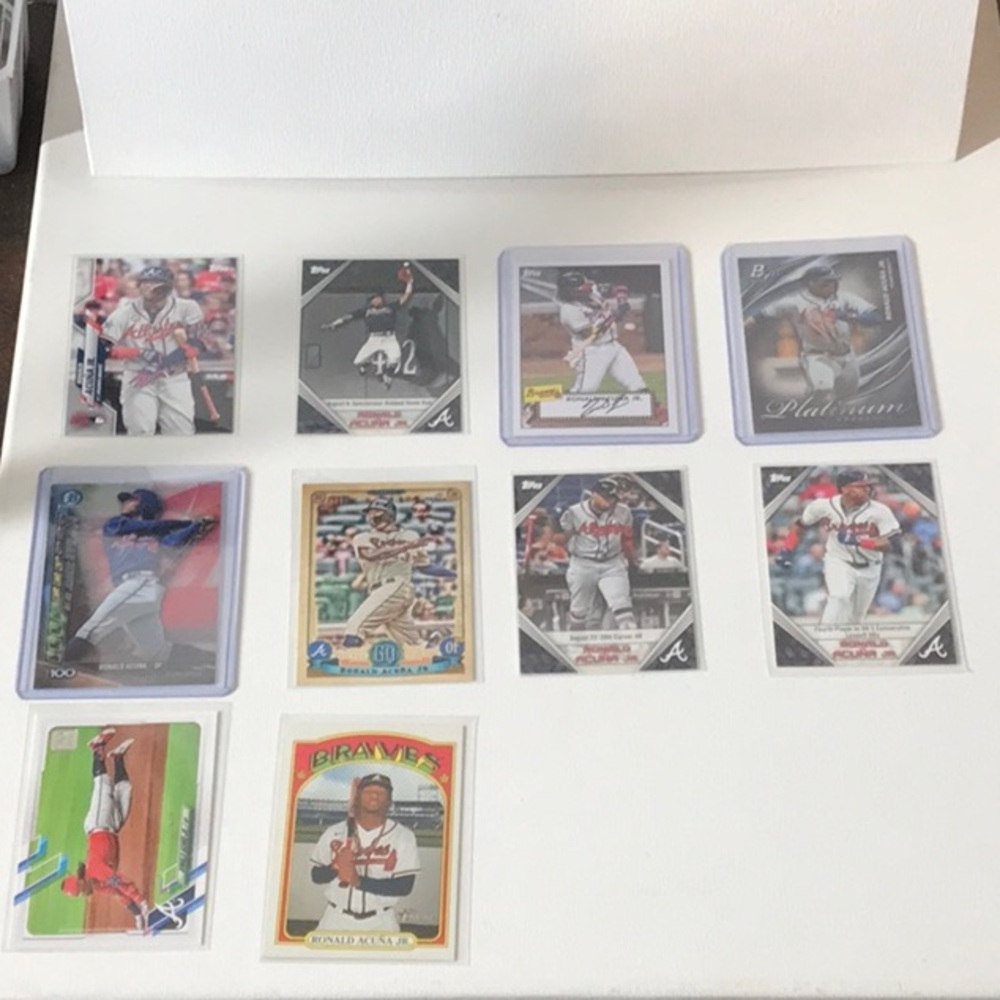2023 Topps Baseball Ronald Acuna Jr. 10 card lot 🔥🔥🔥🔥 Sale!